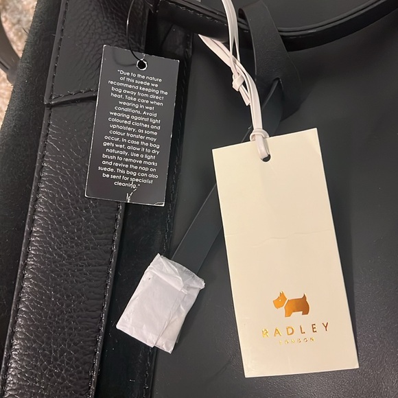 1056. NWT - Radley London Baylis Road Suede Purse & Crossbody - Picture 16 of 16